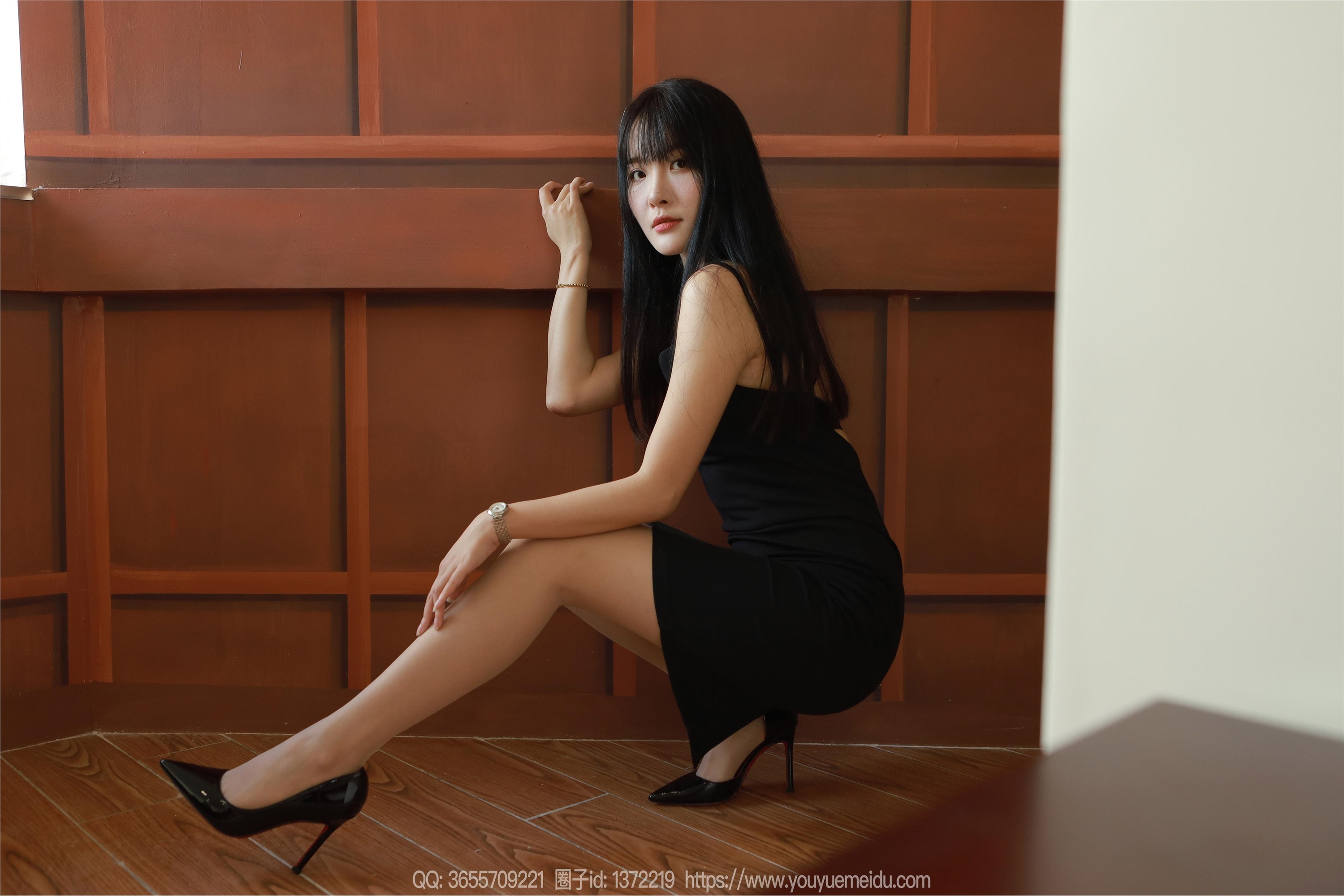 IESS异思趣向  2024.09.22 丝享家 1852 婉萍《黑色礼裙（上）》